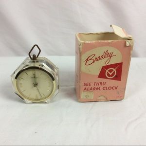 Vintage travel alarm
